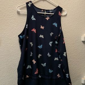 Gap butterfly tank top